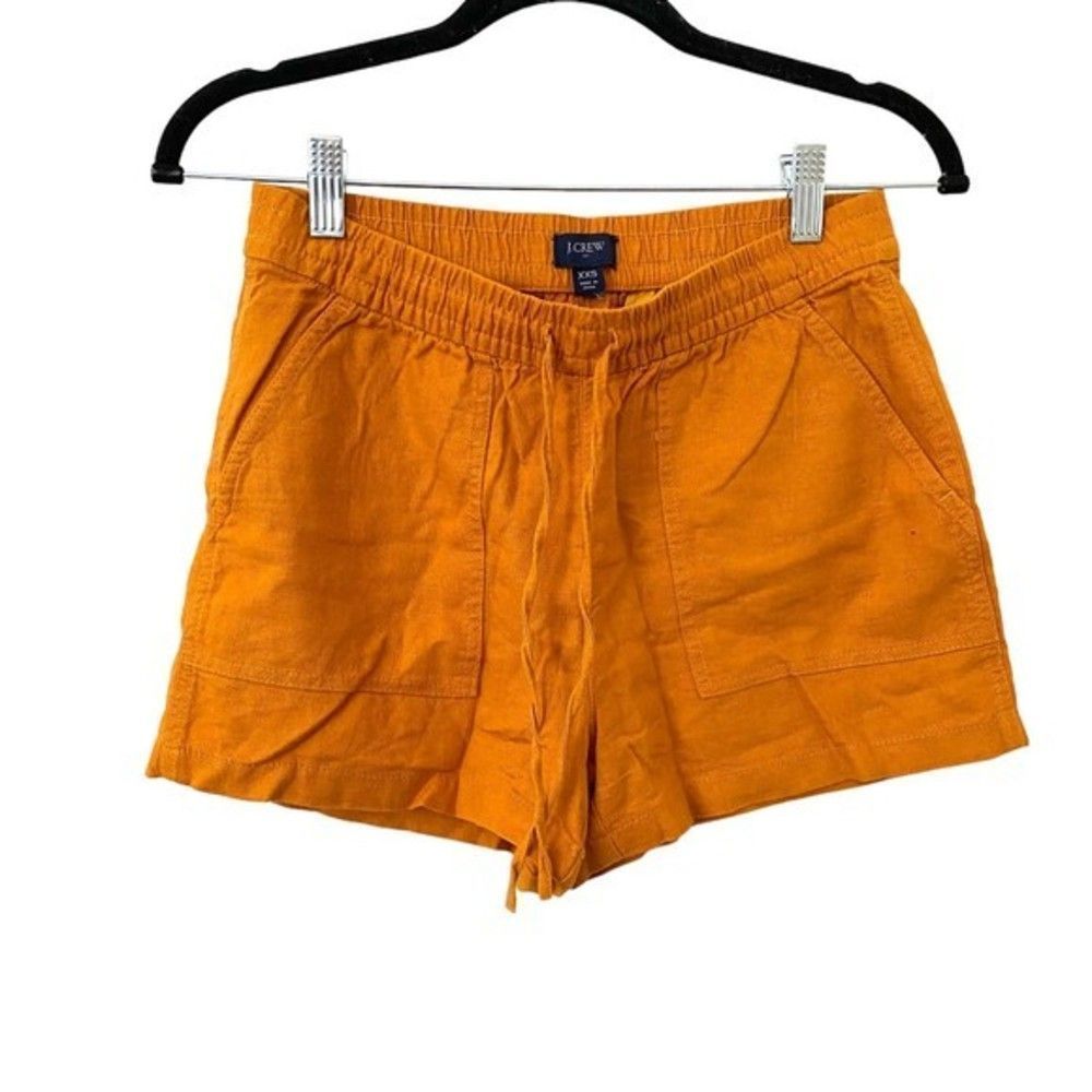 JCREW Linen Blend Pull-On Short Sz XXS